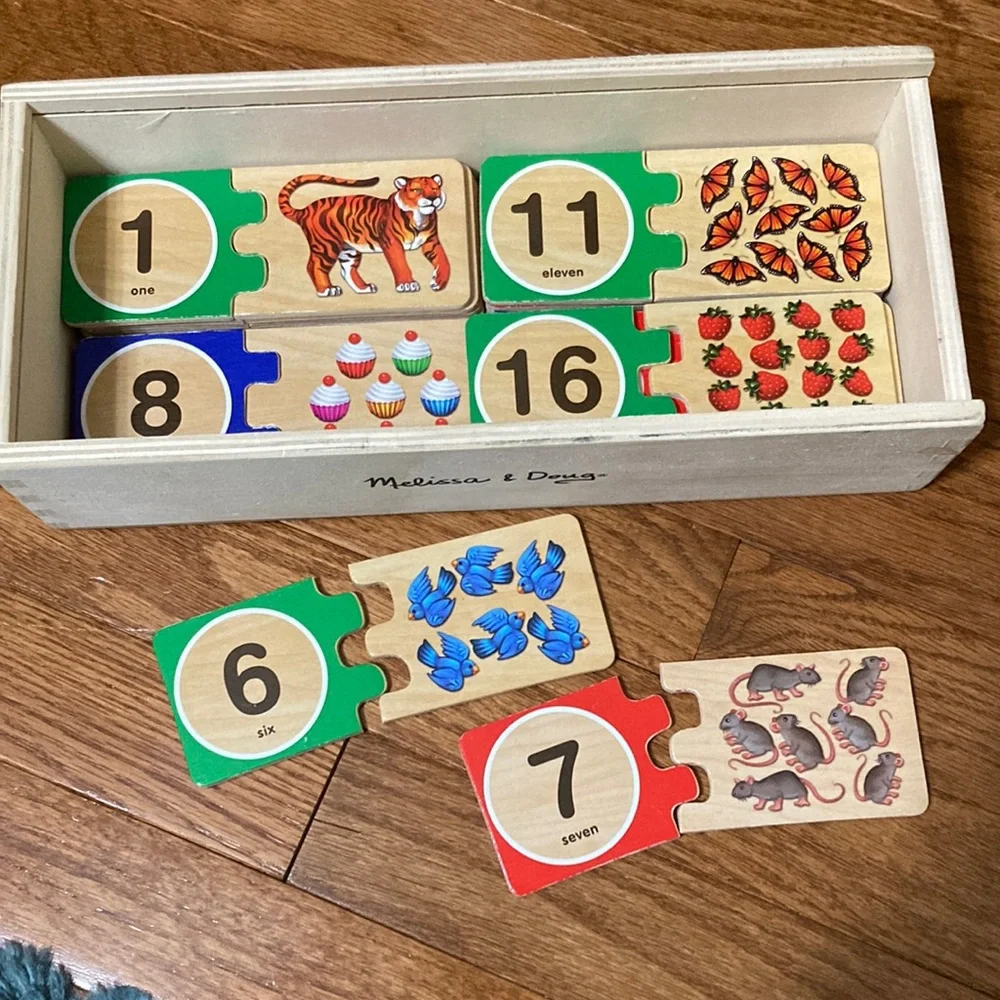 Self-Correcting 1-20 Number Puzzles